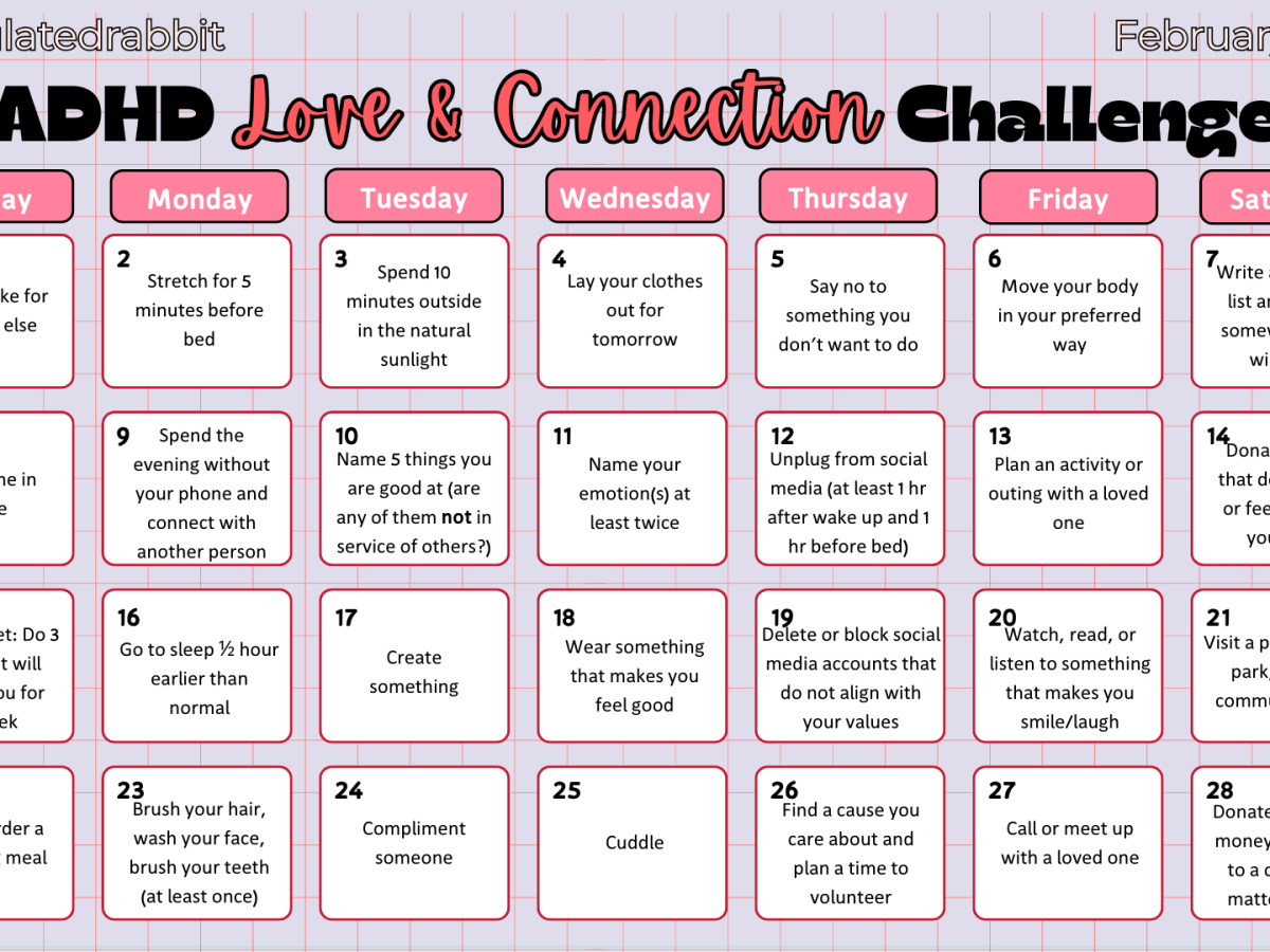 ADHD Love and Connection&nbsp;Challenge