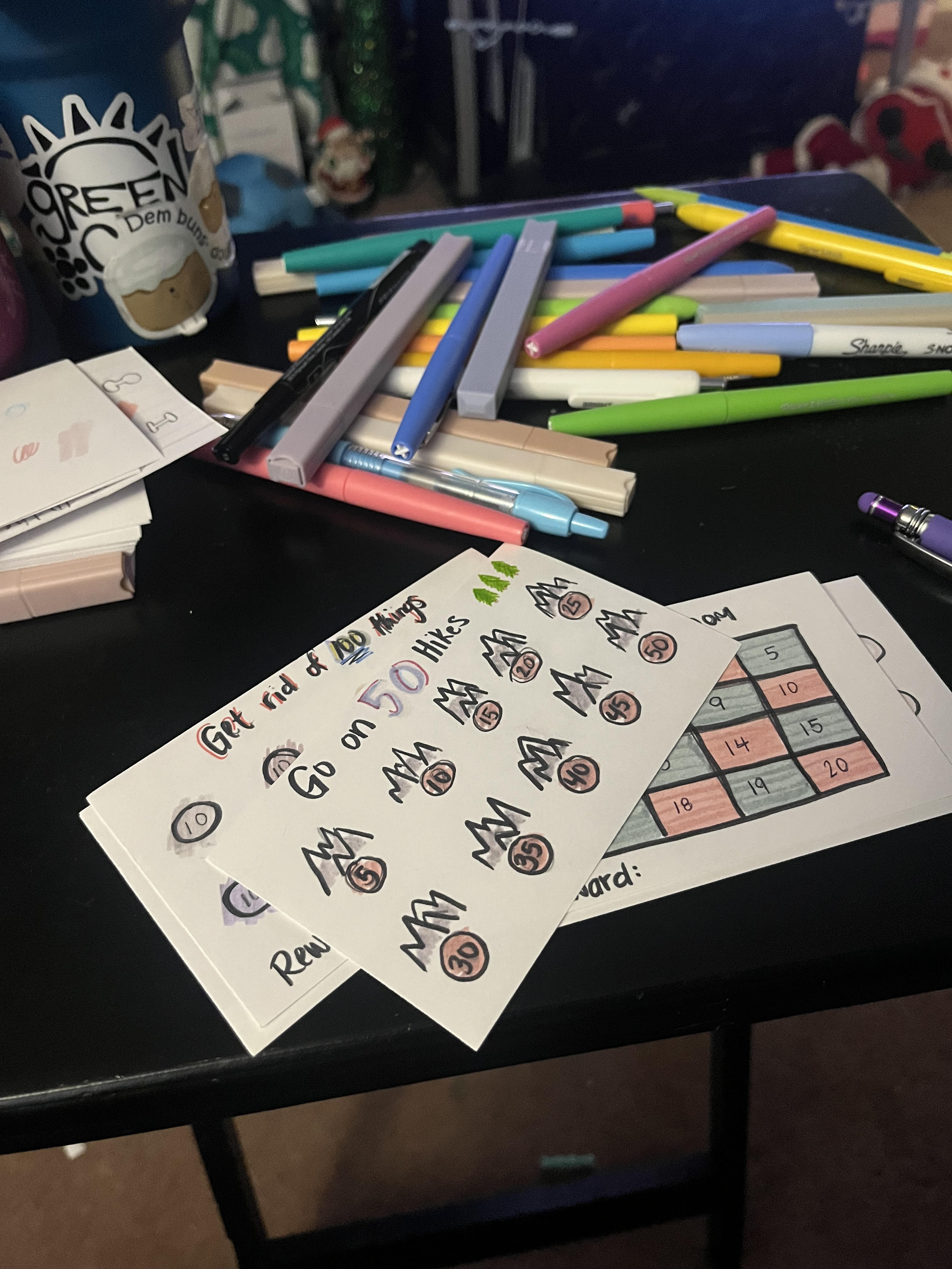 Motivation Boost: Punch Cards